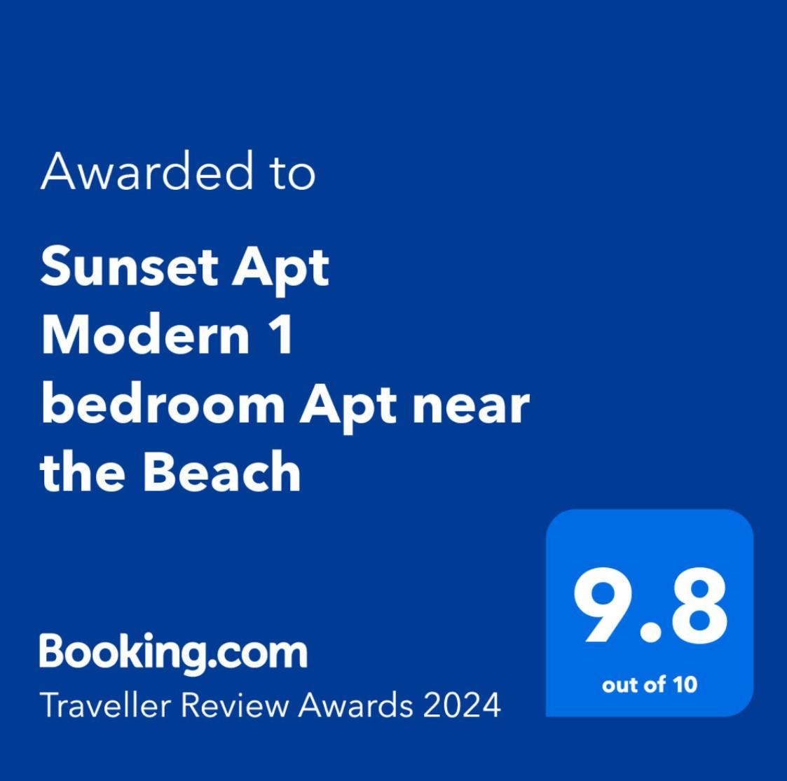 Sunset Apt Modern 1 Bedroom Apt Near The Beach Birżebbuġa Exterior foto